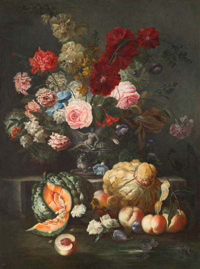 Bloemenstilleven door Franz Werner Tamm