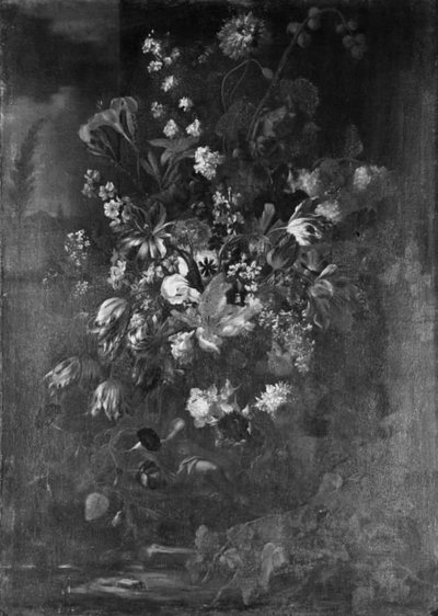 Bloemenstuk door Franz Werner Tamm