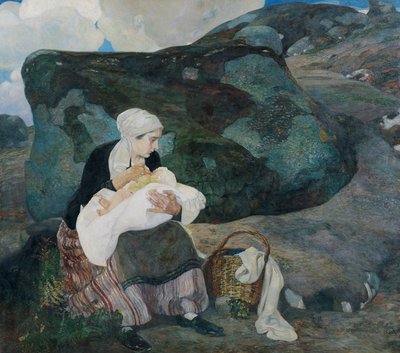 De rust door Franz Wilhelm Jäger