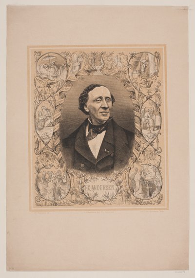 H. C. Andersen door Franz Wilhelm Obermann