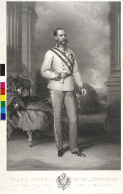 Keizer van Oostenrijk Franz Joseph I door Franz Xaver Winterhalter