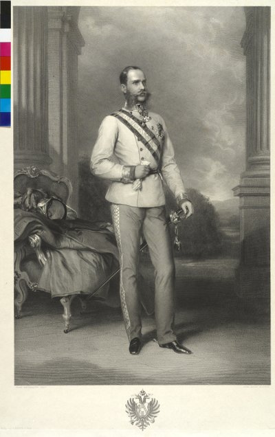 Keizer van Oostenrijk Franz Joseph I door Franz Xaver Winterhalter