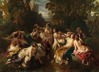 Florinda, 1853 door Franz Xaver Winterhalter