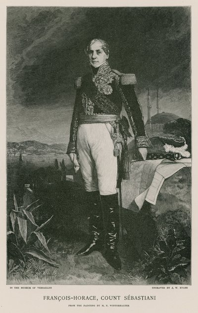 Horace Francois Bastien Sebastiani de La Porta door Franz Xaver Winterhalter