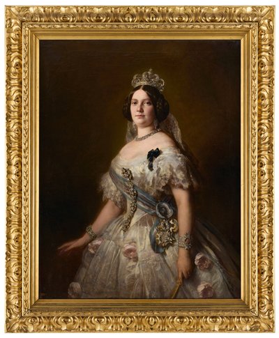 Isabella, koningin van Spanje door Franz Xaver Winterhalter