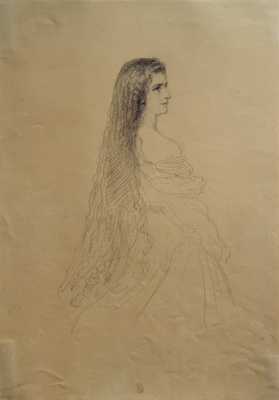 Keizerin Elisabeth van Oostenrijk door Franz Xaver Winterhalter