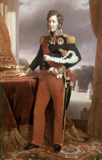 Louis-Philippe, Koning der Fransen door Franz Xaver Winterhalter
