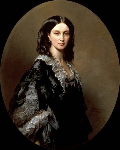 Portret van hertogin Elizaveta Alexandrovna Baryatinskaya, geboren prinses Chernysheva 1826-1902, 1858 door Franz Xaver Winterhalter