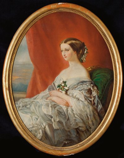 Portret van keizerin Eugénie door Franz Xaver Winterhalter