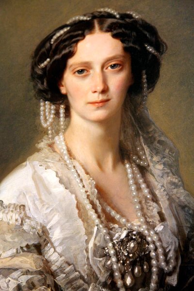 Portret van Keizerin Maria Alexandrovna door Franz Xaver Winterhalter