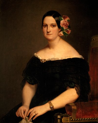 Portret van Maria Christina van Twee Siciliën door Franz Xaver Winterhalter