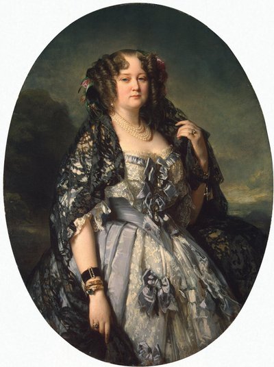 Portret van prinses Sophia Radziwill, 1864 door Franz Xaver Winterhalter