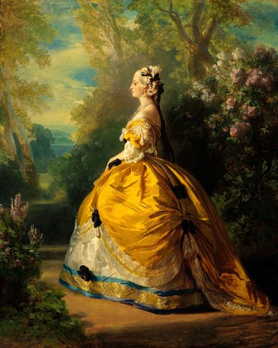 De keizerin Eugenie door Franz Xaver Winterhalter