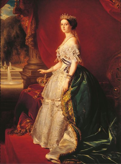 De Keizerin Eugenie door Franz Xaver Winterhalter