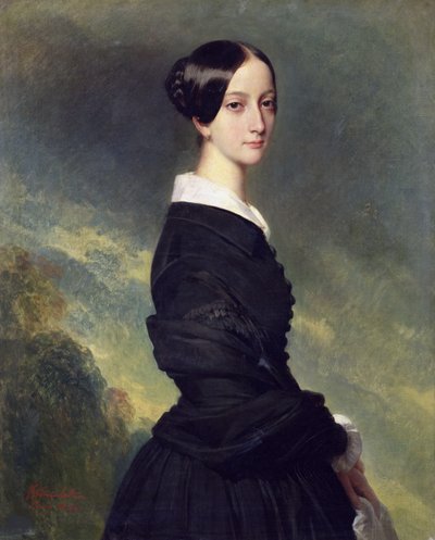 Portret van Prinses Francisca van Brazilië 1824-1898, 1844 door Franz Xaver Winterhalter