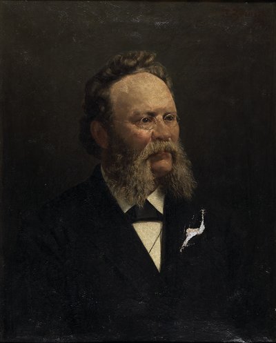 Minister Josef Jiříček door Franz Zenisek d. Ä.