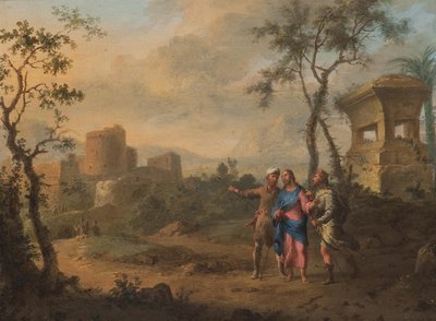 Duits: Op weg naar Emmaüs door Franz de Paula Ferg