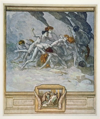 Illustratie uit Dante