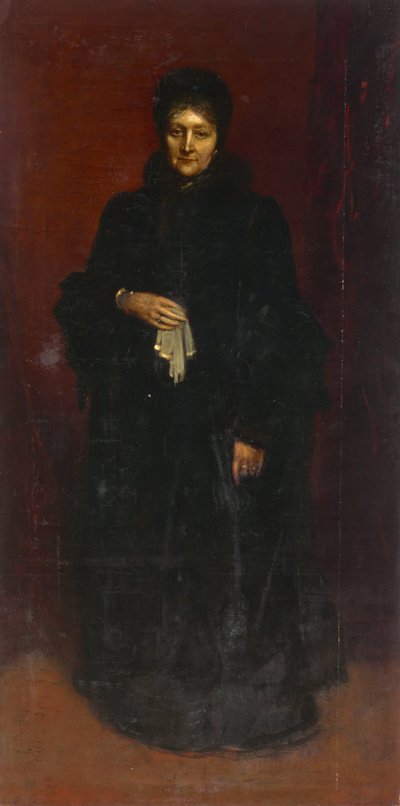 Augusta Koningin van Pruisen en Duitse Keizerin door Franz von Lenbach