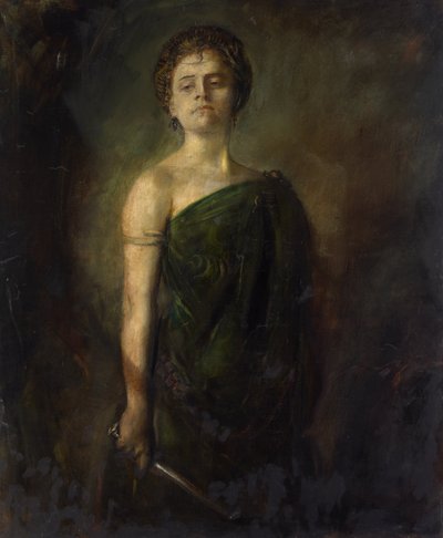 Juffrouw Bartenstein door Franz von Lenbach