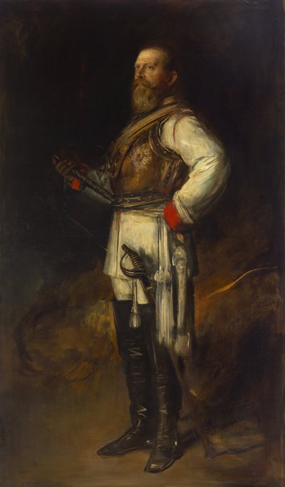 Friedrich Wilhelm Kroonprins van Pruisen, als Friedrich III. Duitse Keizer door Franz von Lenbach