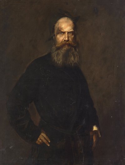 Georg II. Hertog van Saksen-Meiningen door Franz von Lenbach