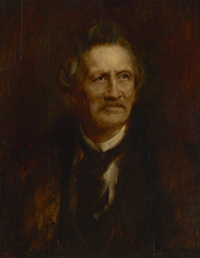 Gottfried Semper door Franz von Lenbach