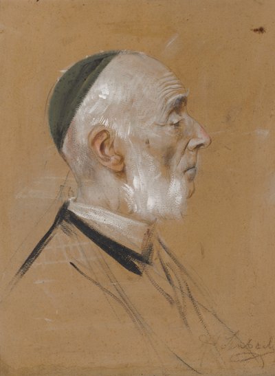 Karl Eduard von Liphart door Franz von Lenbach