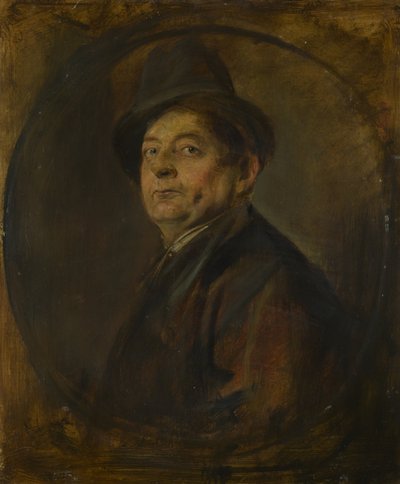 Konrad Dreher door Franz von Lenbach
