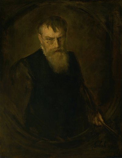 Zelfportret door Franz von Lenbach