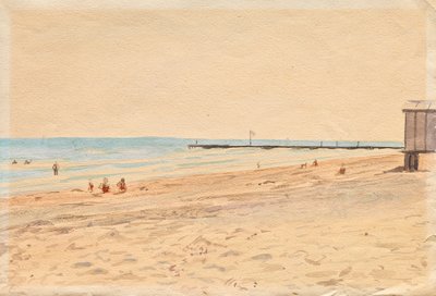 Strandvakantie door Franz von Matsch