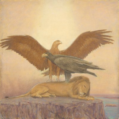 Dierstudie door Franz von Matsch