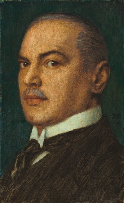 Een zelfportret door Franz von Stuck