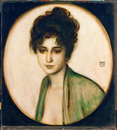 Franz von Stuck, Portret van mevrouw Feez door Franz von Stuck