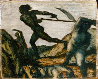Franz von Stuck, De Maaier door Franz von Stuck