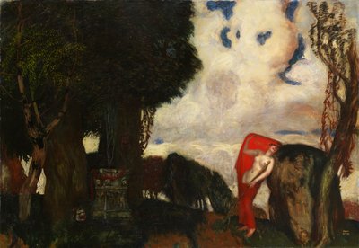 Iphigenia in Tauris, ca. 1890 door Franz von Stuck