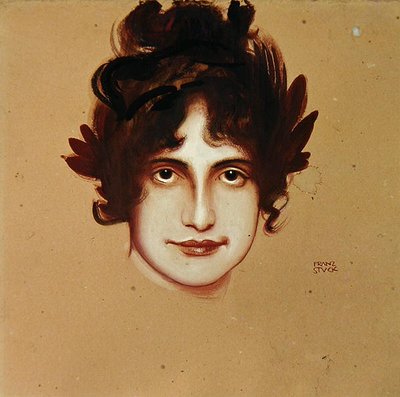 Portret van een vrouw, c.1896 door Franz von Stuck