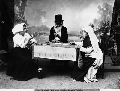 Openbare schrijver in Napels, c.1890 door Fratelli Alinari Fratelli Alinari