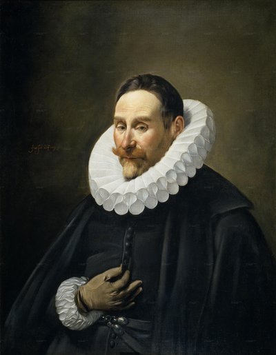 Portret van een Heer, 1618-23 door Fray Juan Batista Maino or Mayno