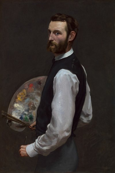 Zelfportret door Frédéric Bazille