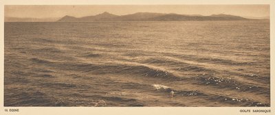 Aegina. Saronische Golf door Frédéric Boissonnas