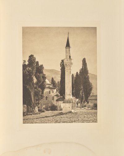 De Baba moskee in Thessalië door Frédéric Boissonnas
