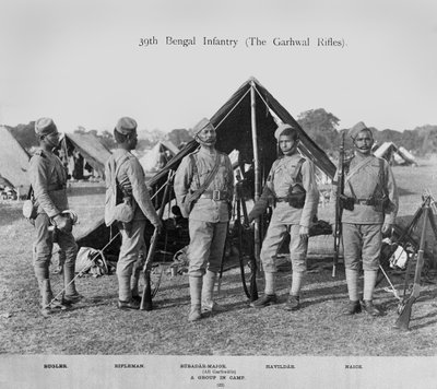 39e Bengaalse Infanterie (Garhwal Rifles) door Fred Bremner