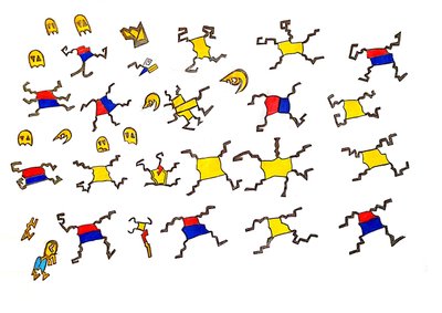 Ruimte-invasie door Fred Bugs