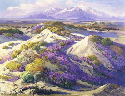 Verbena Beklede Duinen door Fred Grayson Sayre