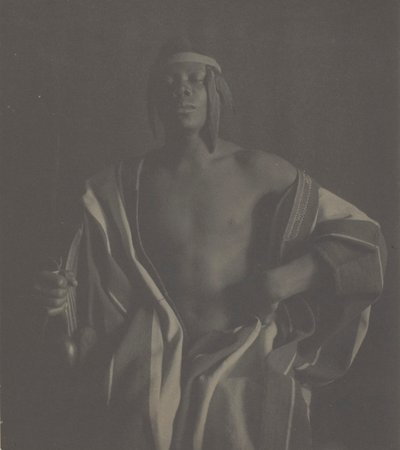 Een Ethiopisch hoofd, 1897, gedrukt ca. 1902 door Fred Holland Day