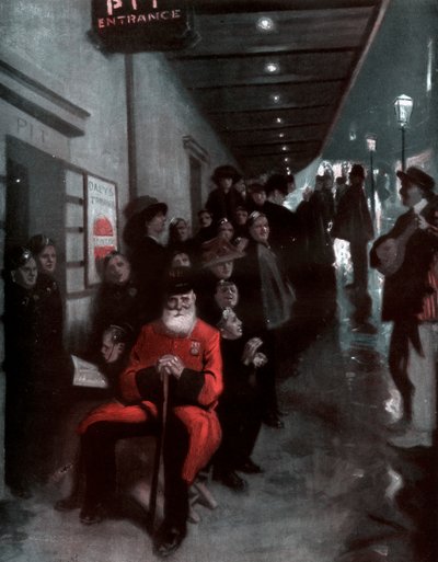 De Rij, de Gepensioneerde en de Dollarprinses, 1910 door Fred Leist