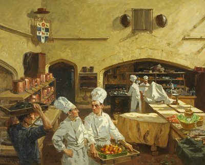 Keuken van de Kardinaal door Fred Roe
