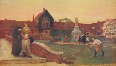 De haven van toevlucht, 1872, ca. 1900 door Fred Walker