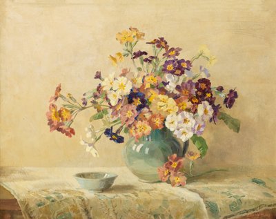 Lentebloemen door Freda Marston